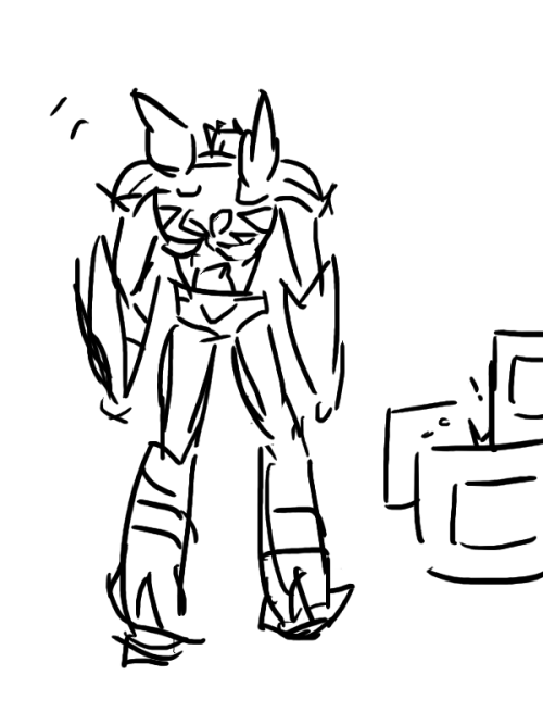 *very High Pitched Honking*