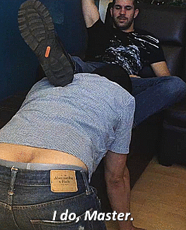 masterjax69:  DFSLAVE PART 9 - SOCKED FEET WORSHIP DFSlave Part 9 starts off with Me stepping on the cash faggot’s face. I smack him around a few times and have him deliver a special message to My slaves. Next I force the faggot to get up and lick