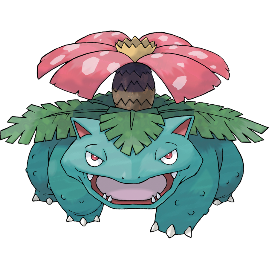 Bulbasaur Pokémon Digital art, Shiny Bulbasaur, food, leaf, vertebrate png
