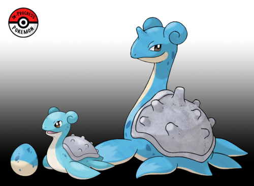 inprogresspokemon: #131 Baby - With Lapras populations massively depleted, it is a truly joyous