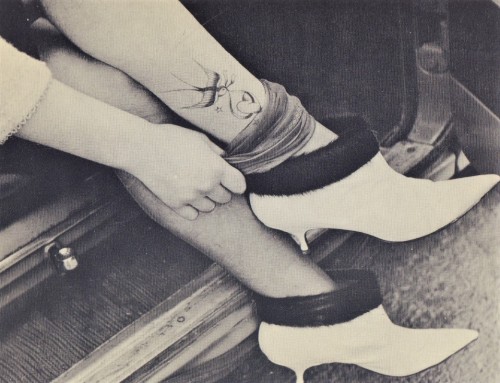 Aloneandforsakenbyfateandbyman:  From How To Do Good Tattooing By Cindy Ray, 1964