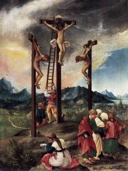 artmastered:  Albrecht Altdorfer, Crucifixion, c.1526 