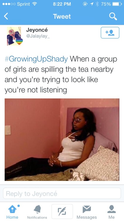 distraction:ahrned:thegoodbirdsings:The #growingupshady tag is giving me so much life rnwhy are thes