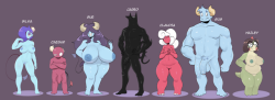 mrpeculiart:  All of my main characters that