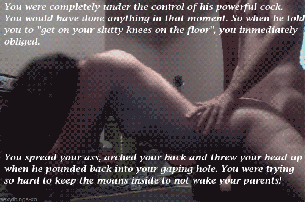 sexy-sissy-captions:  I came twice while writing this one !! ;)