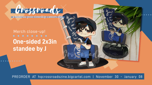  ↬ Merch close-ups ↫  We’re back with a sample of J’s ( @tiny-prof ) stunning standee of
