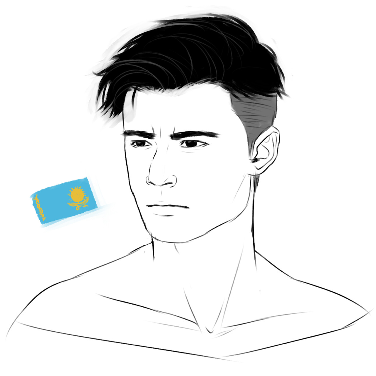 b-tandoodlez:  Just practicing realistic/racial-accurate sketches featuring The Grand
