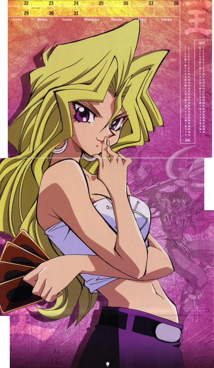 demonessdollie:I really like Mai Valentine from Yu-Gi-Oh, sure, when she’s first