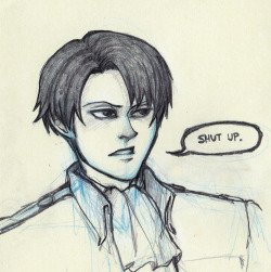I continue to do battle with Levi&rsquo;s face.  *rages and flies off a cliff*  ONE DAY IT WILL LOOK GOOD. ONE DAY.