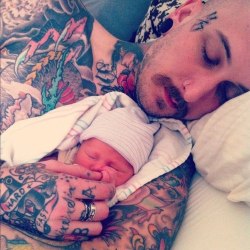 fyeahtattooedparents:  The most precious.