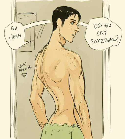 happyds:  whoa I was drawing actual female characters before I went to work and then