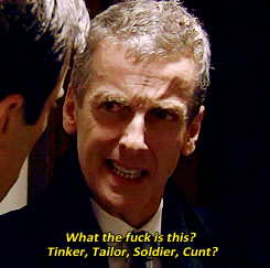 imaginecraig:Exclusive screen caps of Peter Capaldi’s first episode as the Doctor.