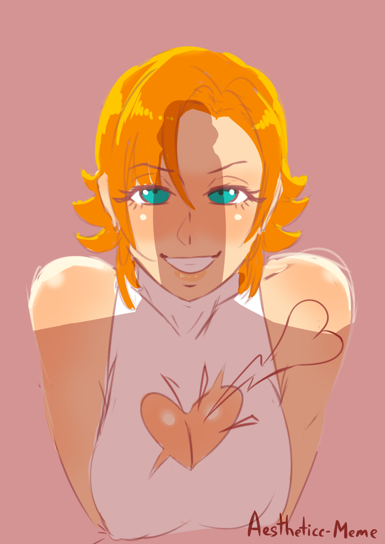 aestheticc-meme:  B(    Y    )P alt anglea lil sketch of this commission but