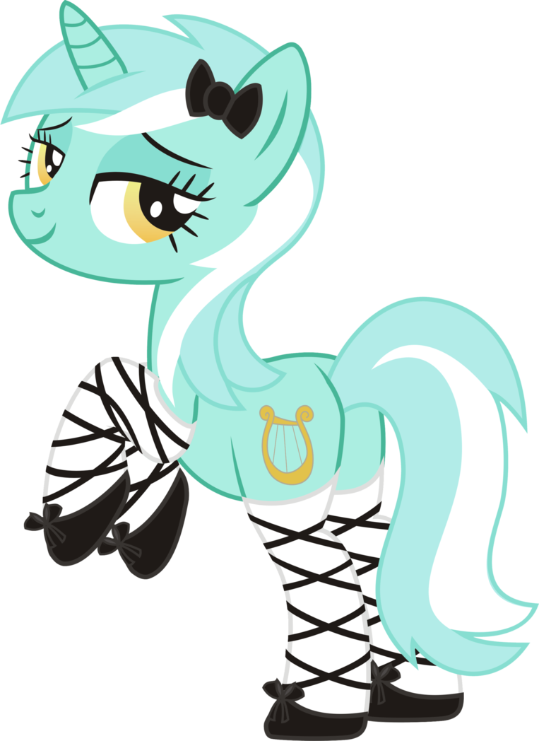 mylittleponyoficialg4:  Ponies In Socks - 4/10 - Request By doras-battle-axe Lyra