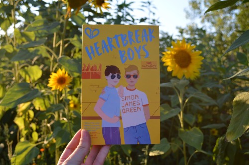 heartbreak boys by simon james green amidst sunflowers