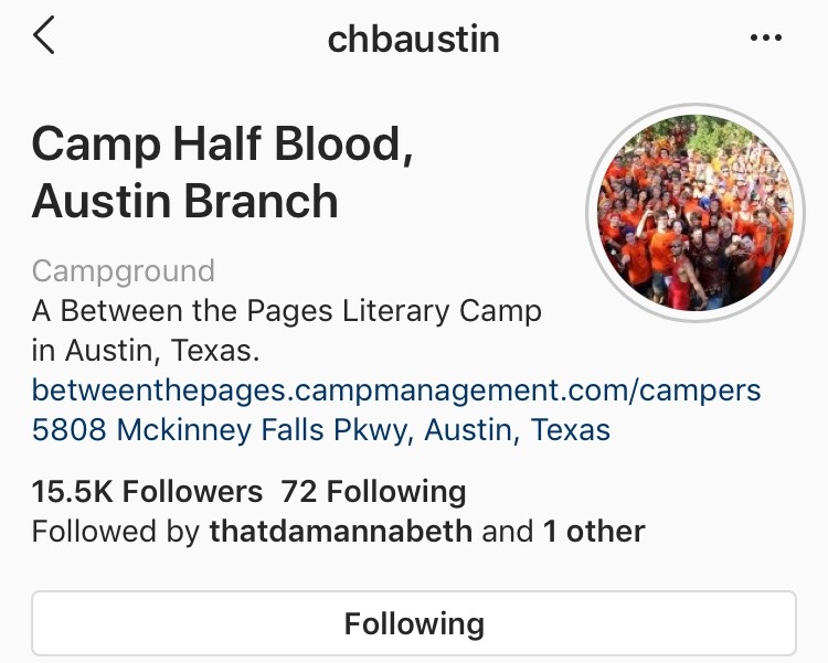 Camp Half-Blood, Austin Branch - The Austin branch of Camp Half