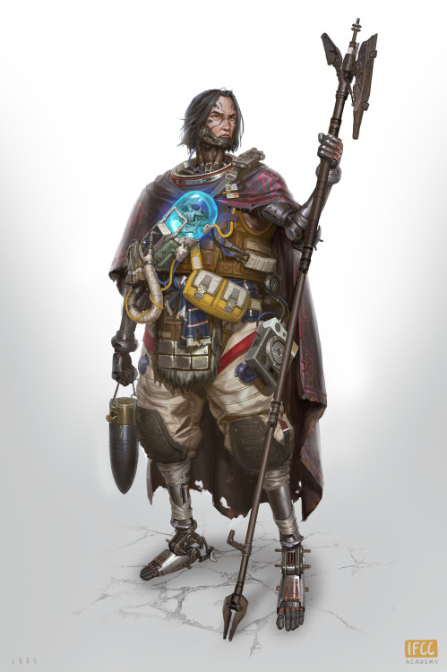  IFCC Character DesignJude Smith https://www.artstation.com/artwork/w8zD06