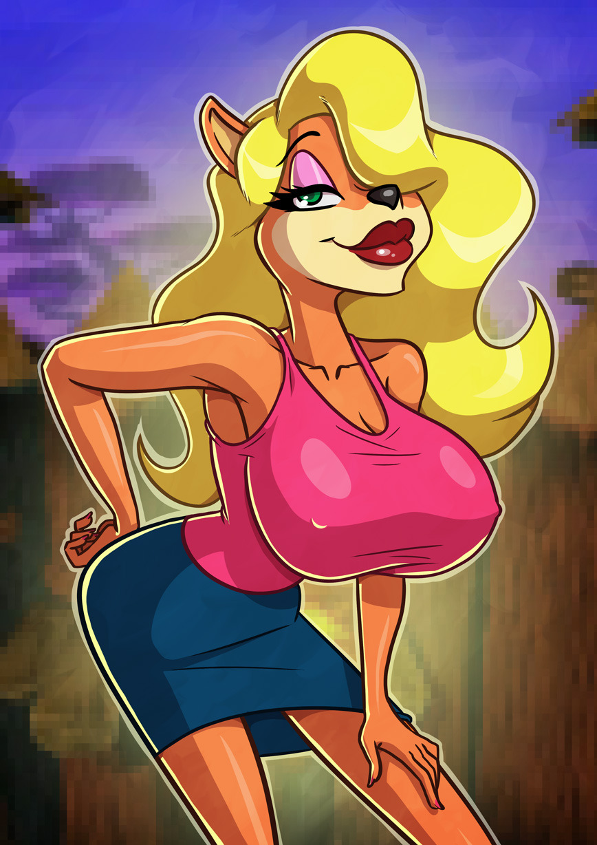 phazyn: Here’s today’s pinup Crash Bandicoot’s old fling the babelicious Tawna!