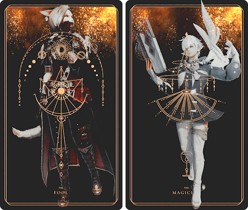 eorzeanstarlight: , .▮FFXIV ― THE MAJOR ARCANA ‘ ( 1/2 )