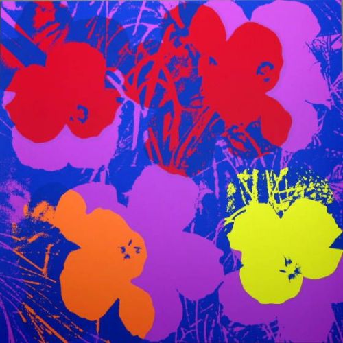 nobrashfestivity - Andy Warhol, Flowers, 1964-1967