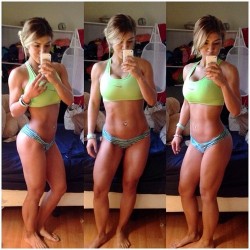 fitgymbabe:  Follow Fit Gym Babes to get all fitblr / fitspo on your dashboard!   Check out the new workout video section, with tons of free weight loss workouts!