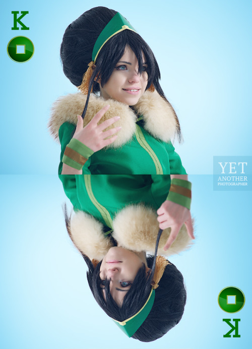 tophwei:  My winter Toph original ^^ i dont have fantasy, so… maybe its not cool costume =D But.. Toph in Russia XD [DEVIANTART] [TWITTER] [FACEBOOK] 