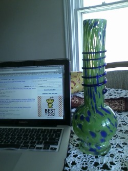 its-weed-time:  I bought a vase for ผ.50 at an antique store today the weed blog 