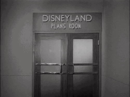  Walt Disney introducing the plans for Disneyland. 