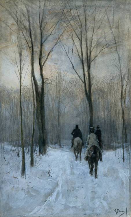 Porn Pics artmastered:  Anton Mauve, Riders in the