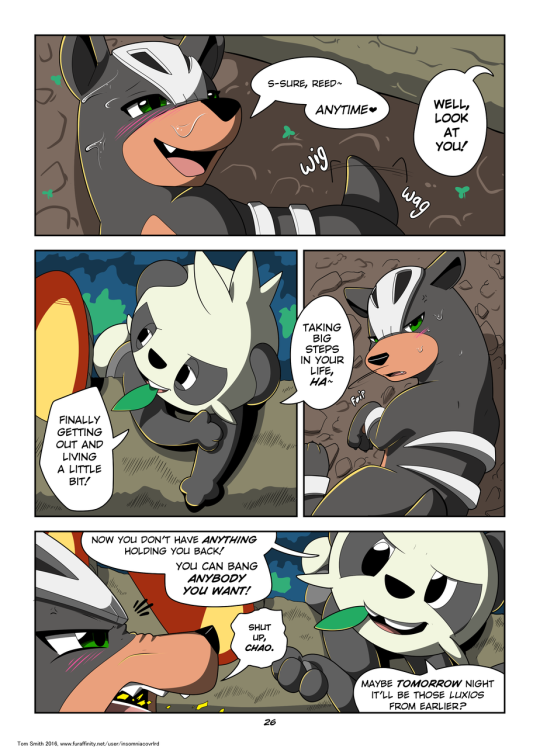  [Comic] Playing With Fire: pt II - All Pages (text post) 