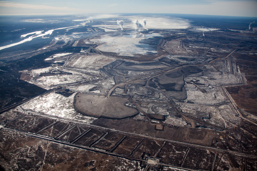 &ldquo;Syncrude Mildred Lake Mine on the Banks of the Athabasca River&rdquo;Alberta, Canada2014&copy