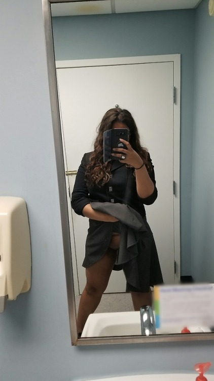 midnightsexcapades: You guys want to know a secret?  This is the first time I’ve gone to work 