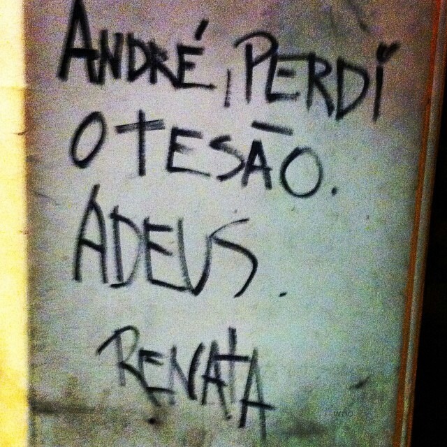 mundosemleis:  wallicioso:  Porra, André  vacilão
