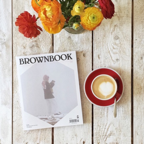 Good morning Tuesday! Hello Brownbook Magazine – Issue 56 (The Snow Issue). Brownbook is the essenti