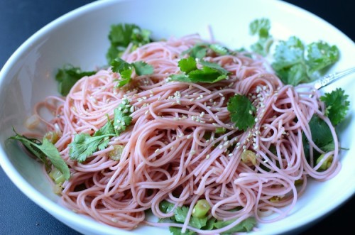 foodffs: COLD UME SOMEN (JAPANESE PLUM NOODLES) Really nice recipes. Every hour. Show me what you co