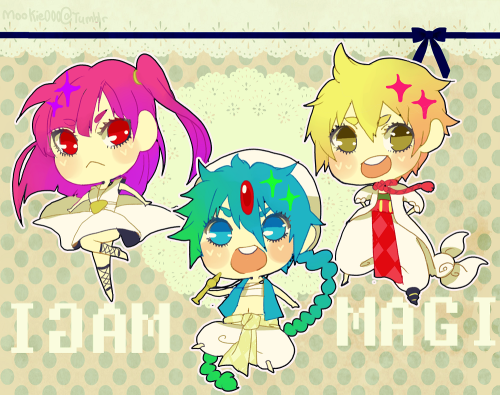 ffyeahmagi:  Morgiana, Aladdin, Alibaba, Judal, Sinbad, and Ja’far