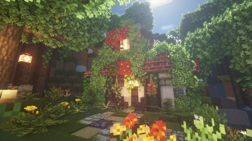 youxie: overgrown shroomy cottagewatch me create it on youtube!