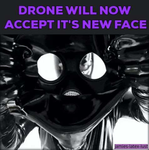 ladycrowley669: drone will obey. drone loves its new face 