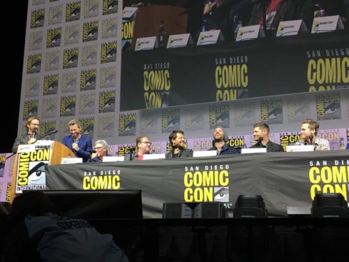 Supernatural panel at #SDCC ½. Taken by my friend so I could relax and enjoy.Feel free to s