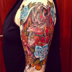 darylwatsontattoo:  I got my arm finished