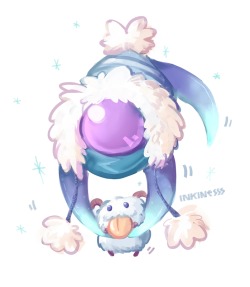 inkinesss:  Winter Wonder Vel’koz (???) Not even winter yet and I’m drawing this xD 