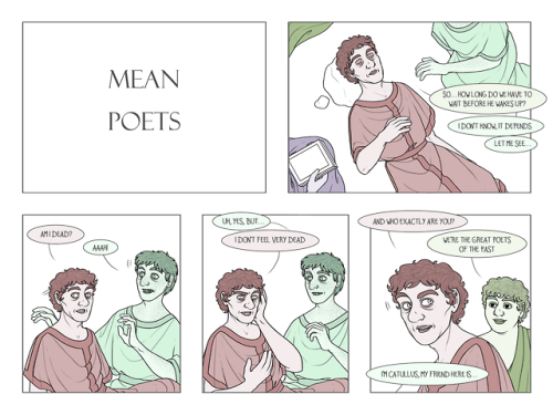 chelidonart: The Dead Romans Society - Mean Gir Poets