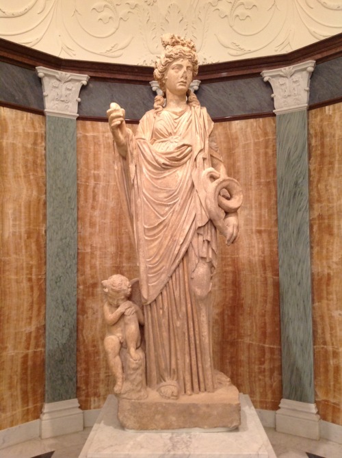 sedefscorner-blog:Hygieia-Aphrodite, Roman, A.D. 200-250, Getty VillaHygieia is the daughter of Askl