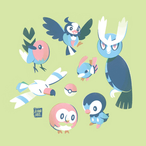 ayaamoo:some birbs!