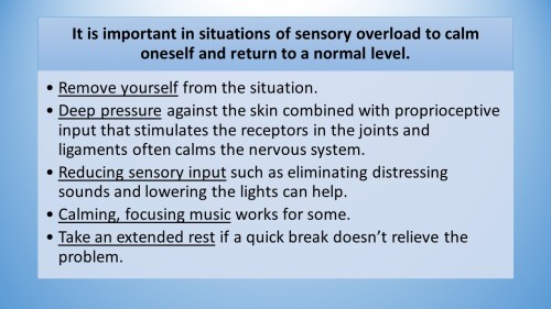 chavisory: : Sensory Overload and how to cope. (click on images to zoom) Transcriptions for sharing!