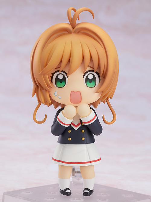 good-smile-company:  ねんどろいど 木之本桜 友枝中学校制服Ver. www.goodsmile.info/ja/product/7310  Nendoroid Sa