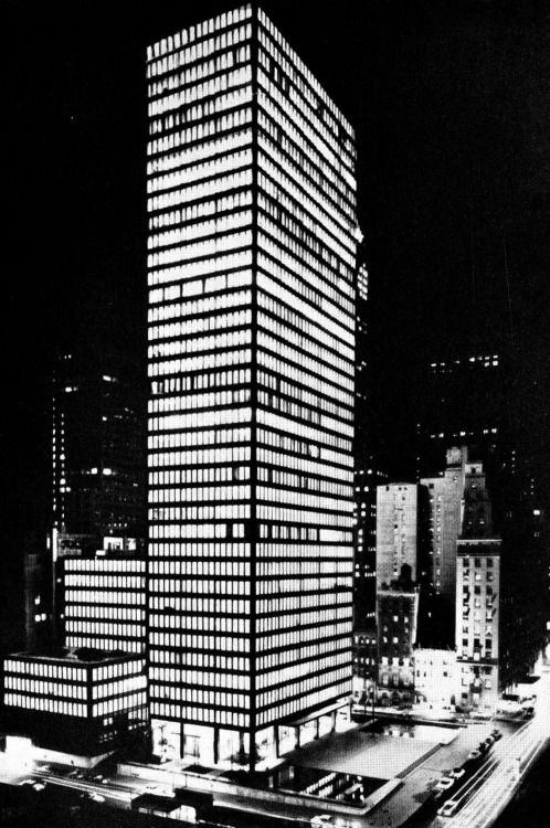 archiveofaffinities:Mies van der Rohe, Seagram