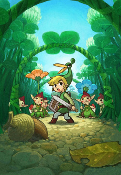 vgjunk:  The Legend of Zelda: The Minish Cap, Game Boy Advance. 