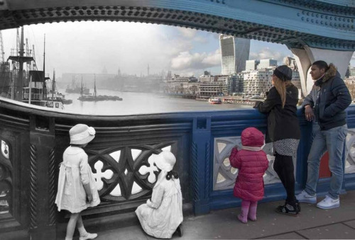 archatlas:London Street Scenes Then & Now The Streetmuseum App 2.0 from the Museum of London giv