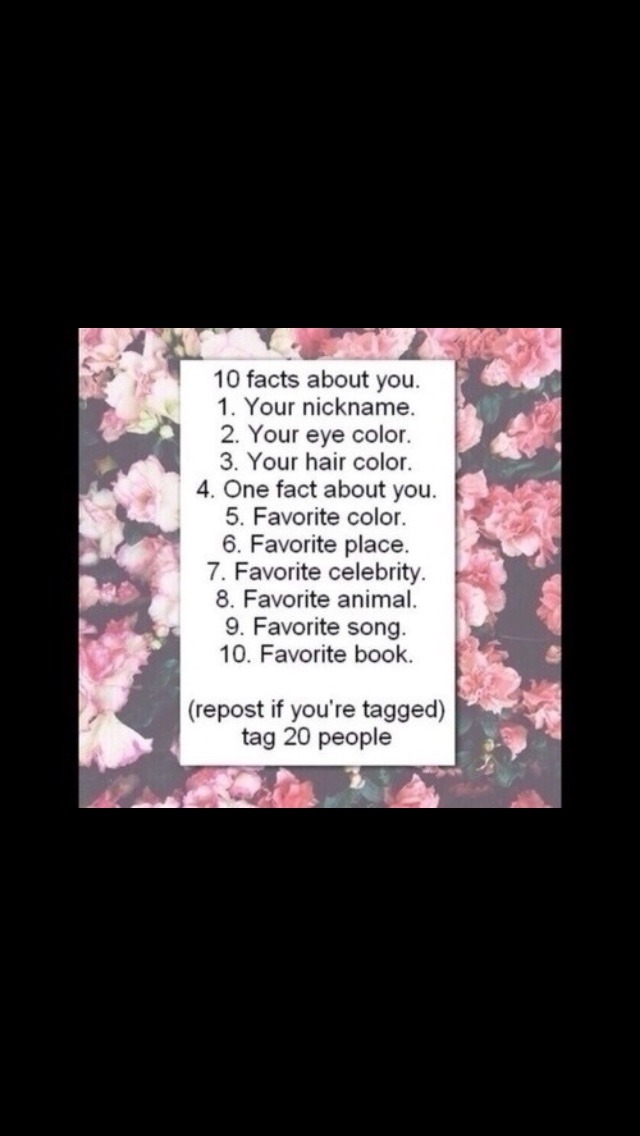 godfatherofgreenbay:
“ growingsane:
“ themakeupqueengabby:
“ sick-ofbeing-alone:
“ So I got tagged in this by death-by-nirvana and so obviously in gonna do it:)
1. Mainly maya the papaya by my friends
2. Brown
3. Dark brown/black
4. I’m half Indian,...